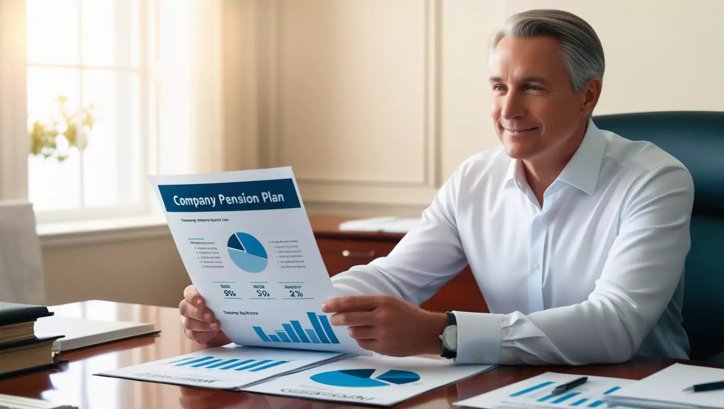 कंपनी की पेंशन योजना