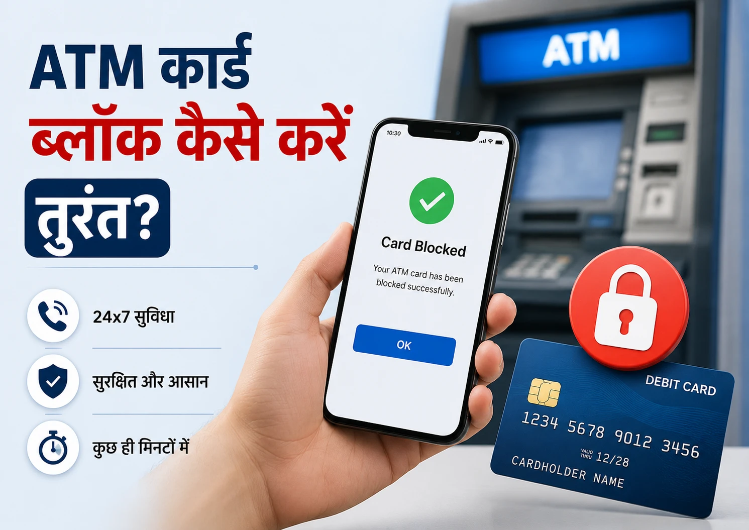 ATM कार्ड ब्लॉक कैसे करें तुरंत
