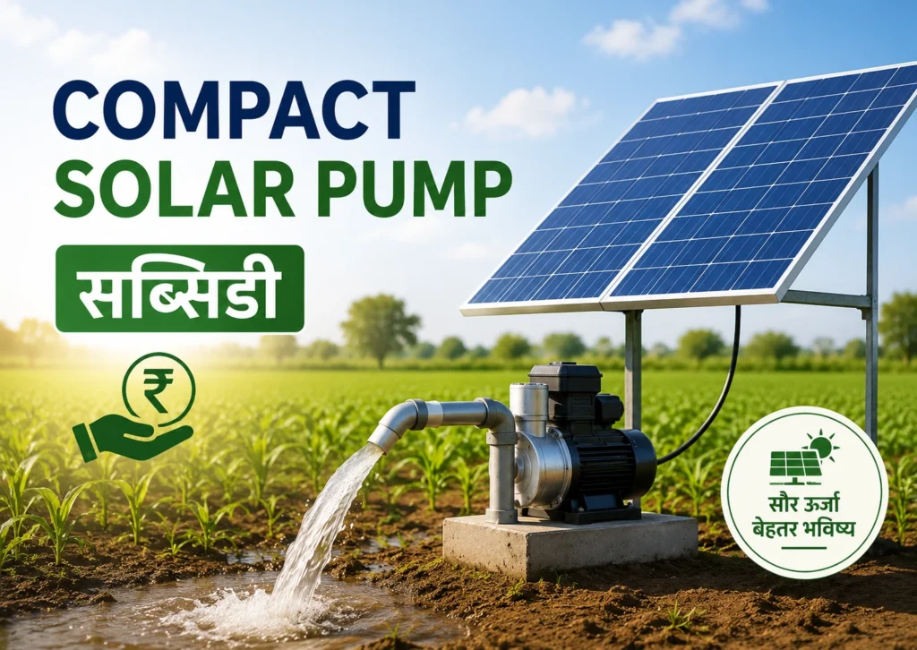 Compact Solar Pump सब्सिडी