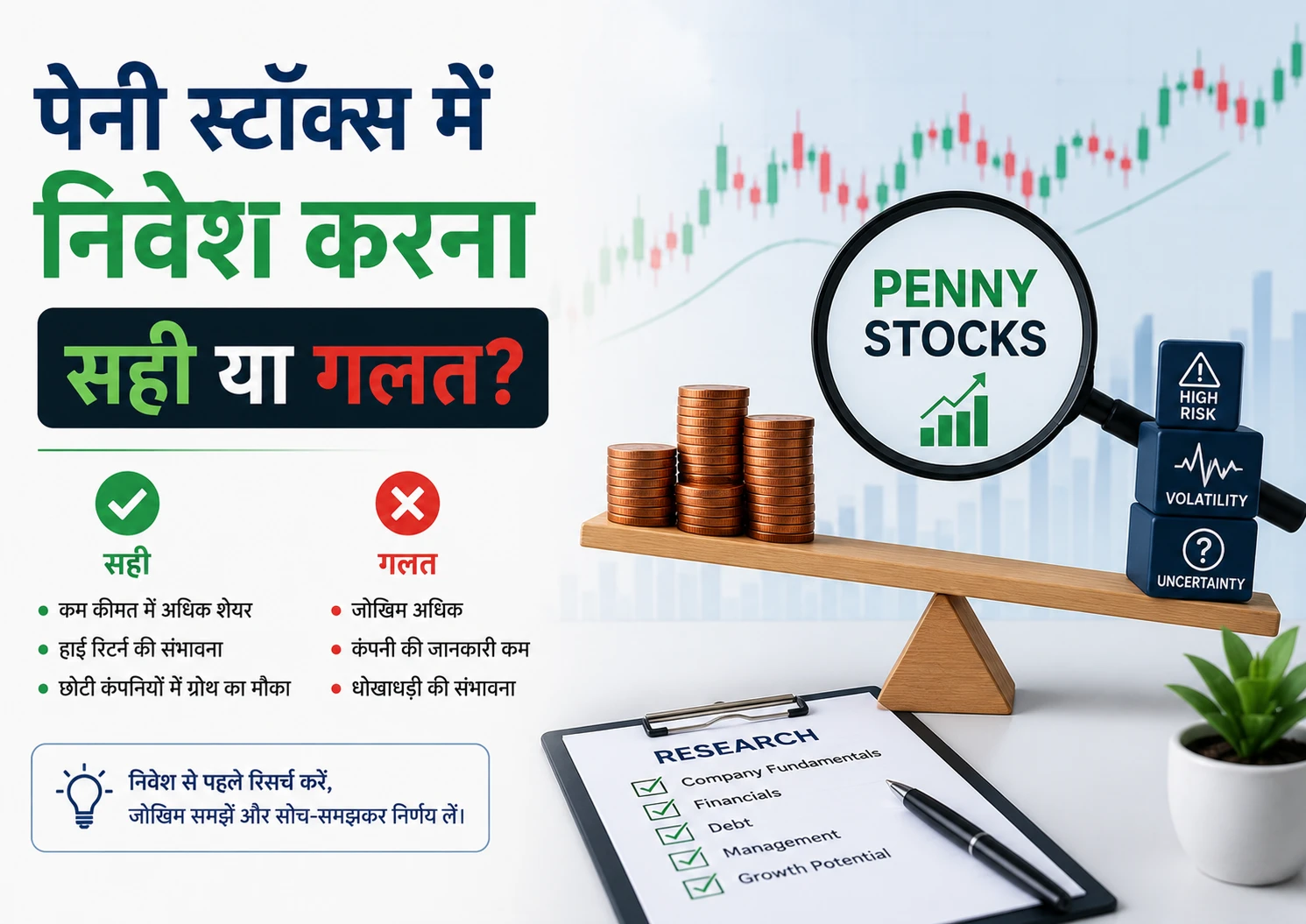 Penny Stocks में निवेश करना सही या गलत