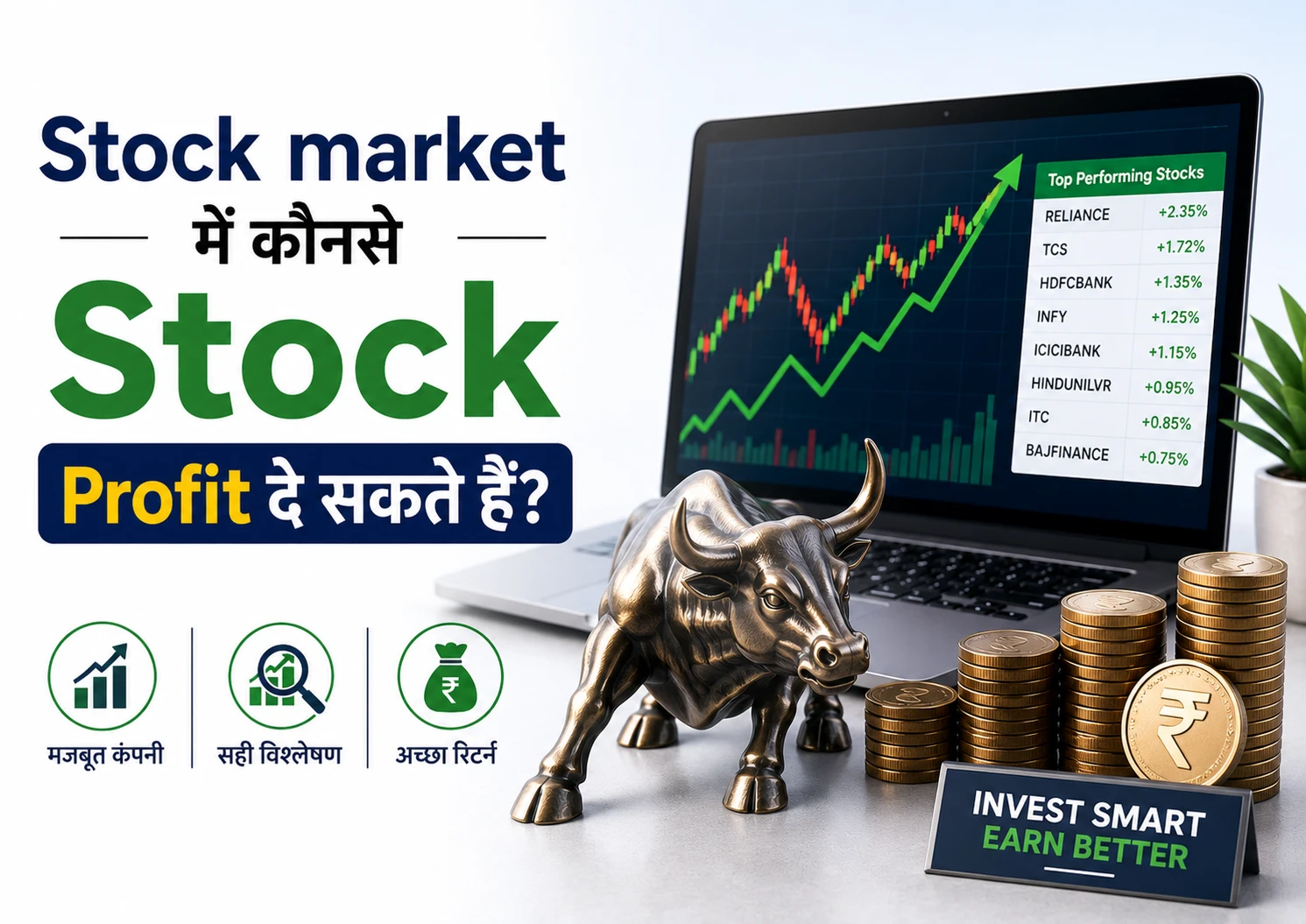 Stock market में कोनसे Stock Profit दे सकते हैं