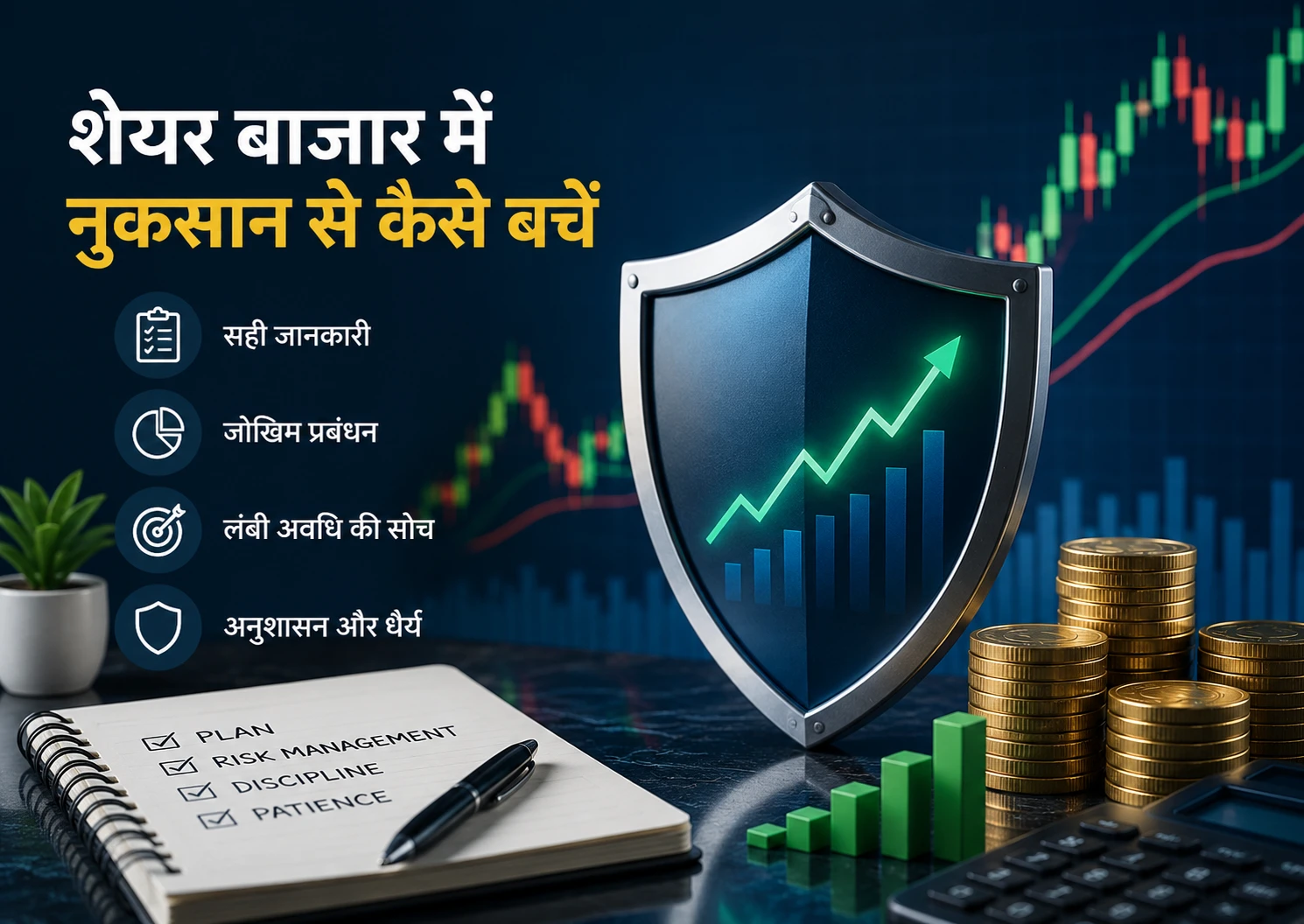 शेयर बाजार में नुकसान से कैसे बचें